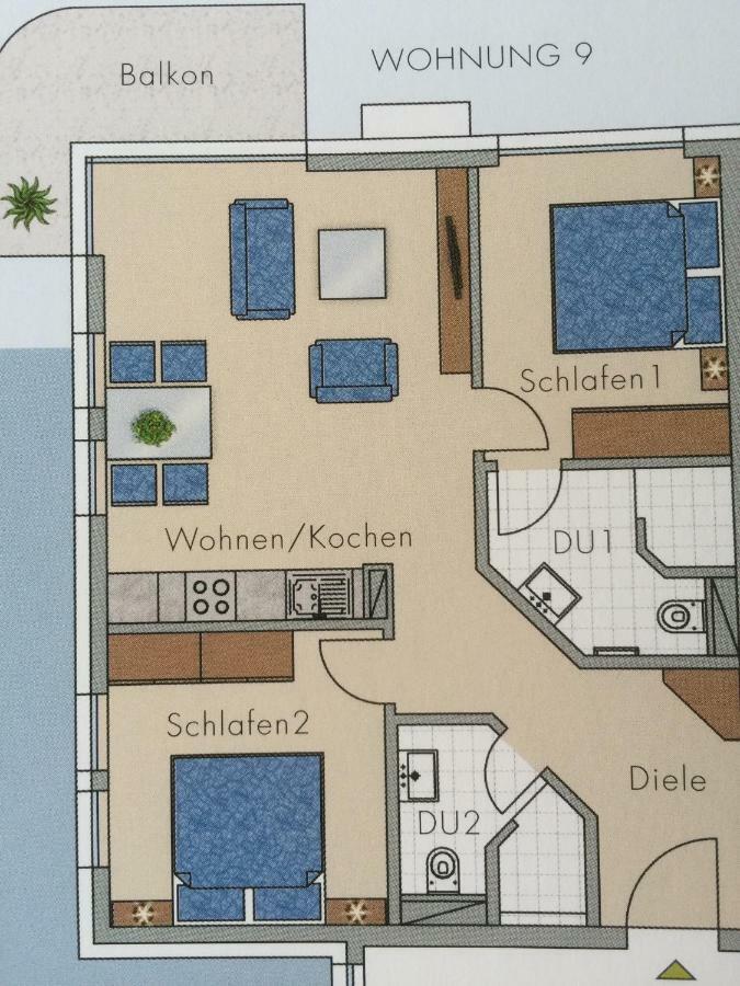 "Bellevue" Villa Andrea Baabe Exterior foto
